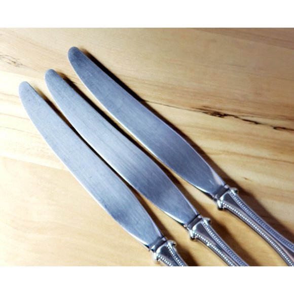 Oneida Arbor American Harmony  Dinner Knives set of 3 - Picture 2 of 5